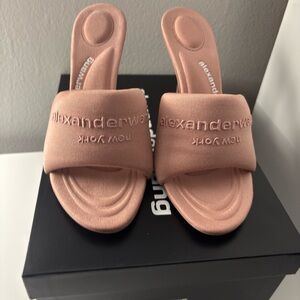 Alexander Wang Blush Slide Sandals